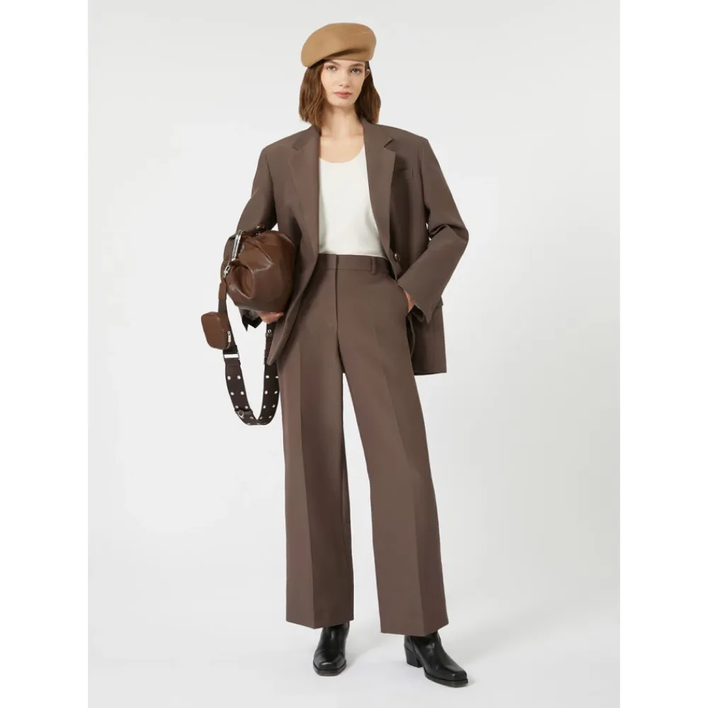 Bukser^Weekend Max Mara Palazzo Line e Bukser Brun