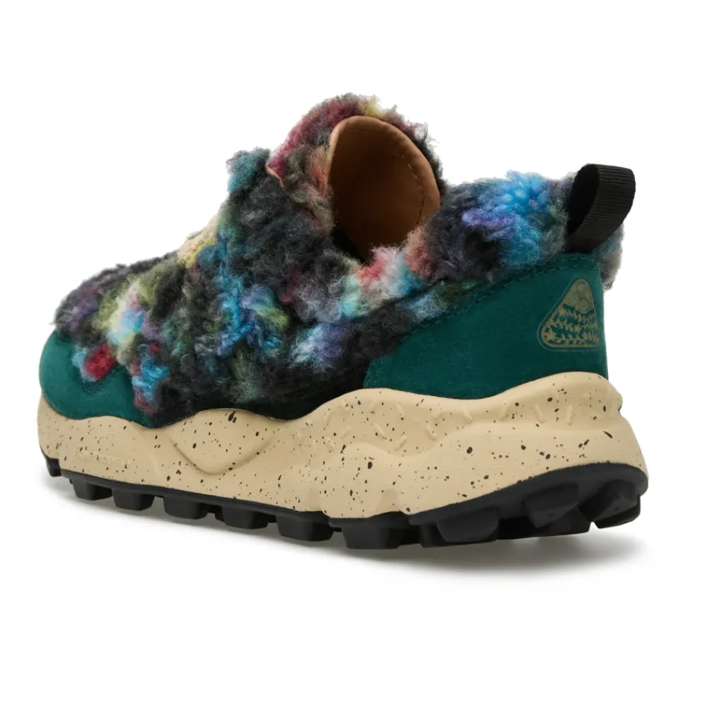 Sko<Flower Mountain Pampas Teddy Multifarvet