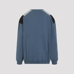 Sweatshirts^Martine Rose Panelled Sweatshirt Blå