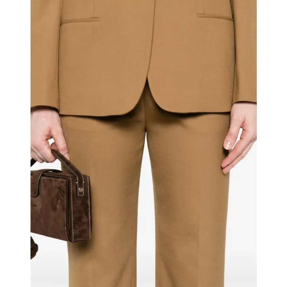 Bukser^Alberta Ferretti Pantalone Brun
