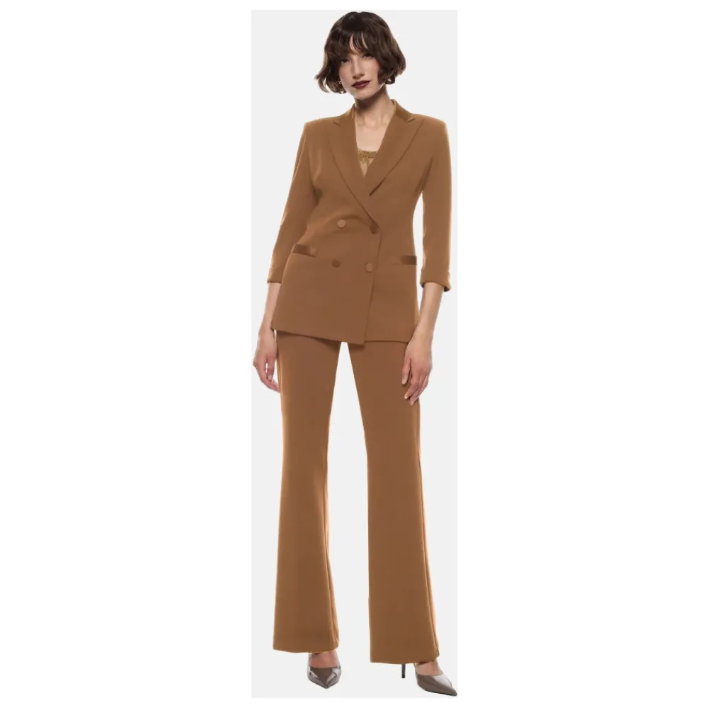 Bukser^Imperial Pantalone a Zampa Brun