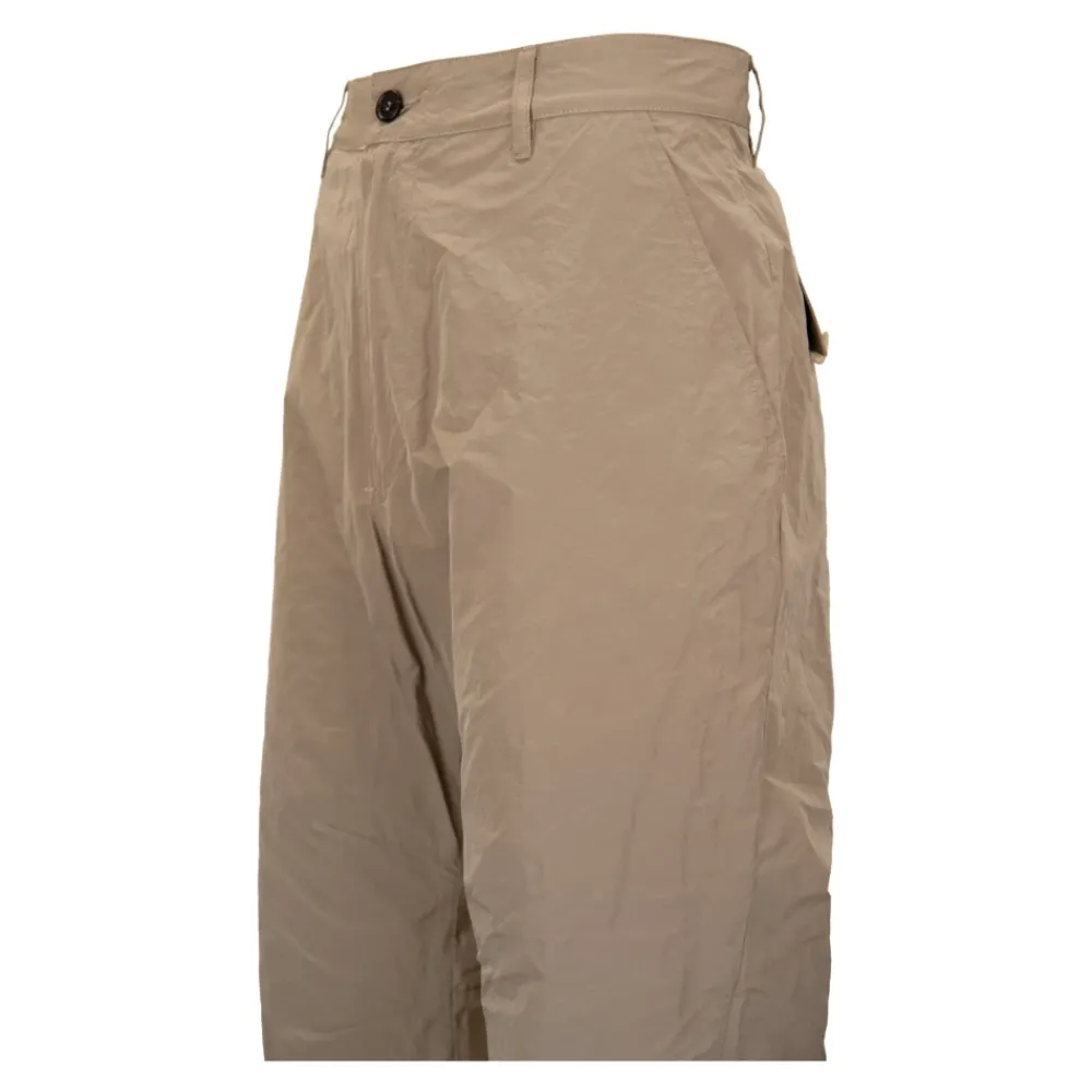 Træningsbukser & Tights^Dsquared2 Pantaloni Bottone Cerniera Beige