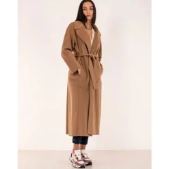 Frakker^Paltò Paola Wool Coat Brun