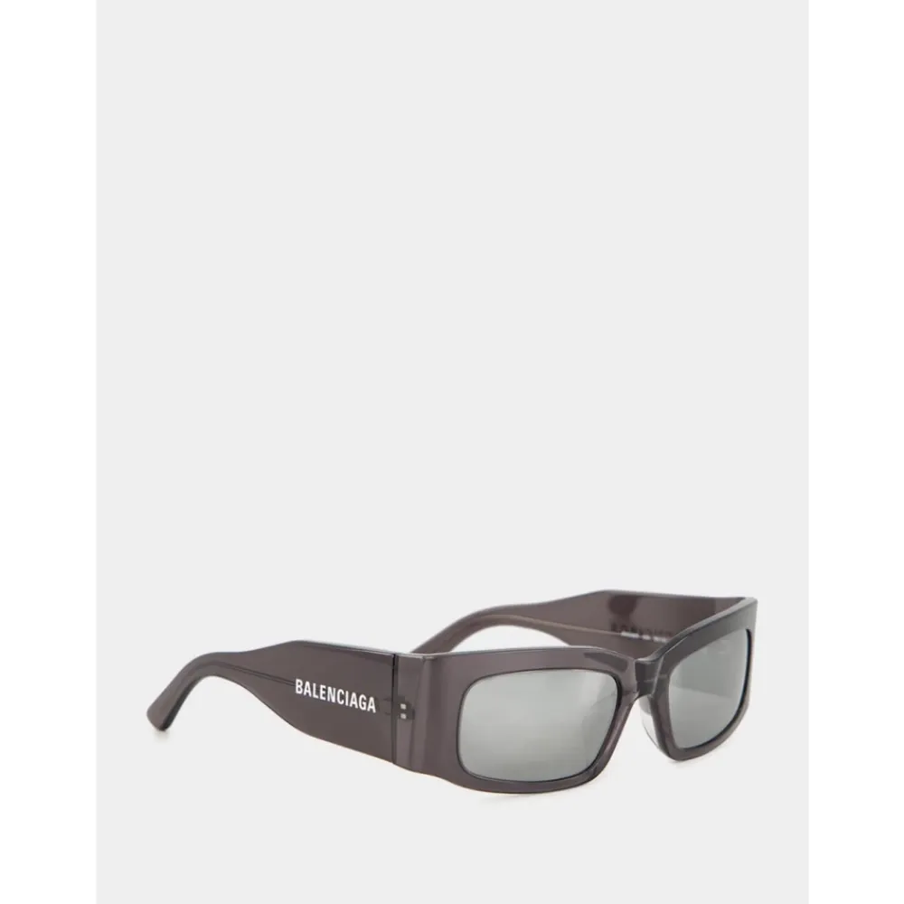 Solbriller<Balenciaga Paper rektangulære solbriller Grå