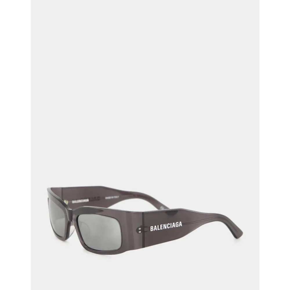 Solbriller<Balenciaga Paper rektangulære solbriller Grå