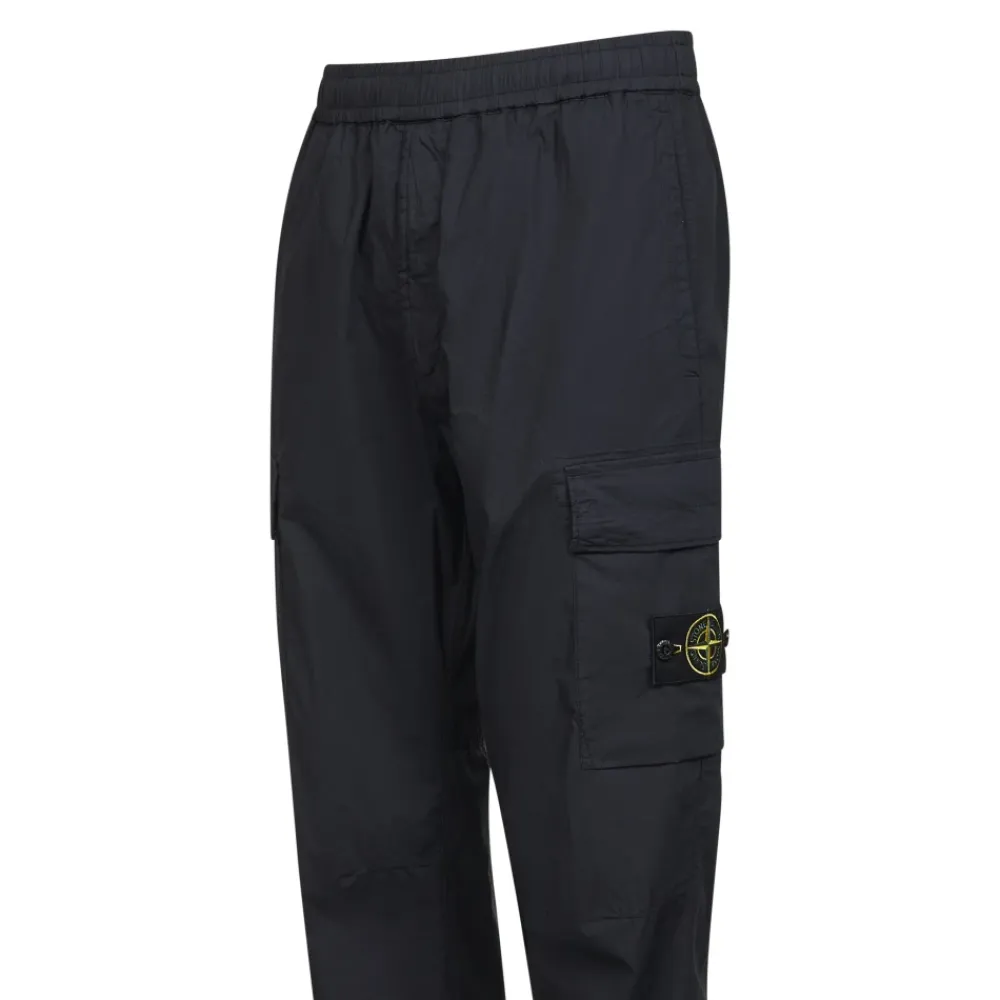 Bukser<Stone Island Parachute Cargo Pants Blå
