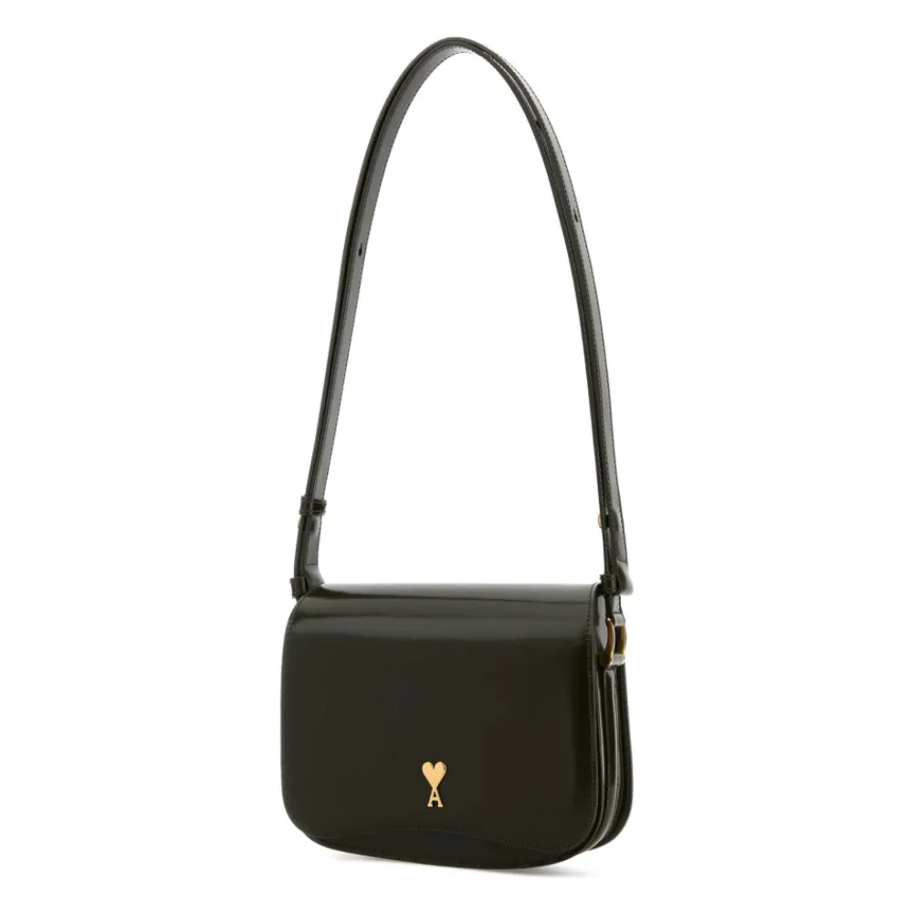 Skuldertasker^Ami Paris Paris Paris Crossbody Taske Grøn