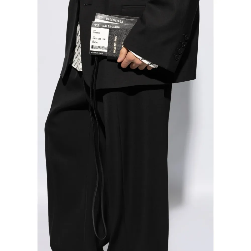 Punge & Kortholder^Balenciaga Passport Phone Holder Sort