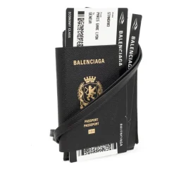 Punge & Kortholder^Balenciaga Passport Phone Holder Sort