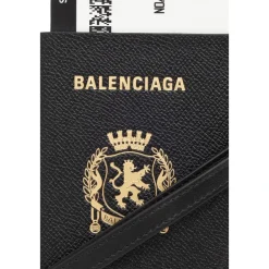 Punge & Kortholder^Balenciaga Passport Phone Holder Sort
