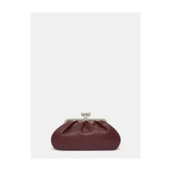 Clutch<Weekend Max Mara Pasticcino Bag Medium Rød
