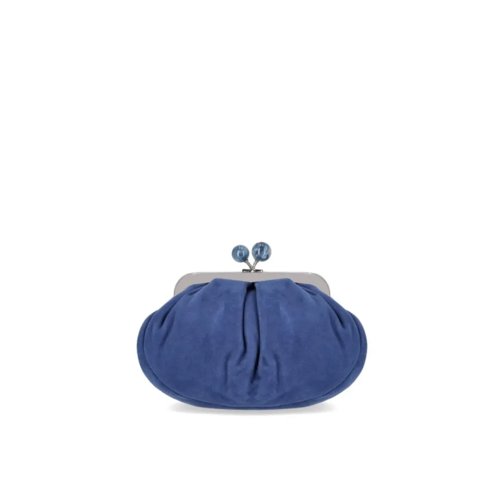 Bæltetasker^Weekend Max Mara Pasticcino Valois Small Clutch Blå