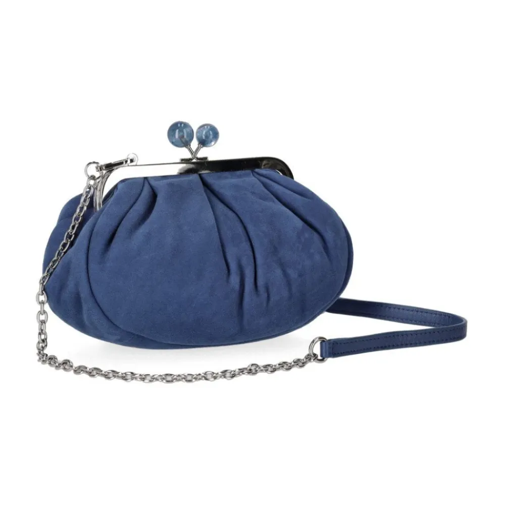 Bæltetasker^Weekend Max Mara Pasticcino Valois Small Clutch Blå
