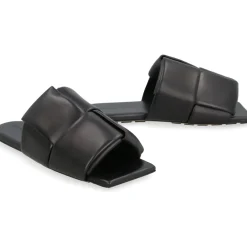 Sandaler^Bottega Veneta Patch Læder Mules Sort