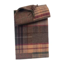 Halstørklæder Og Tørklæder^Polo Ralph Lauren Patchwork Checked Scarf Brun