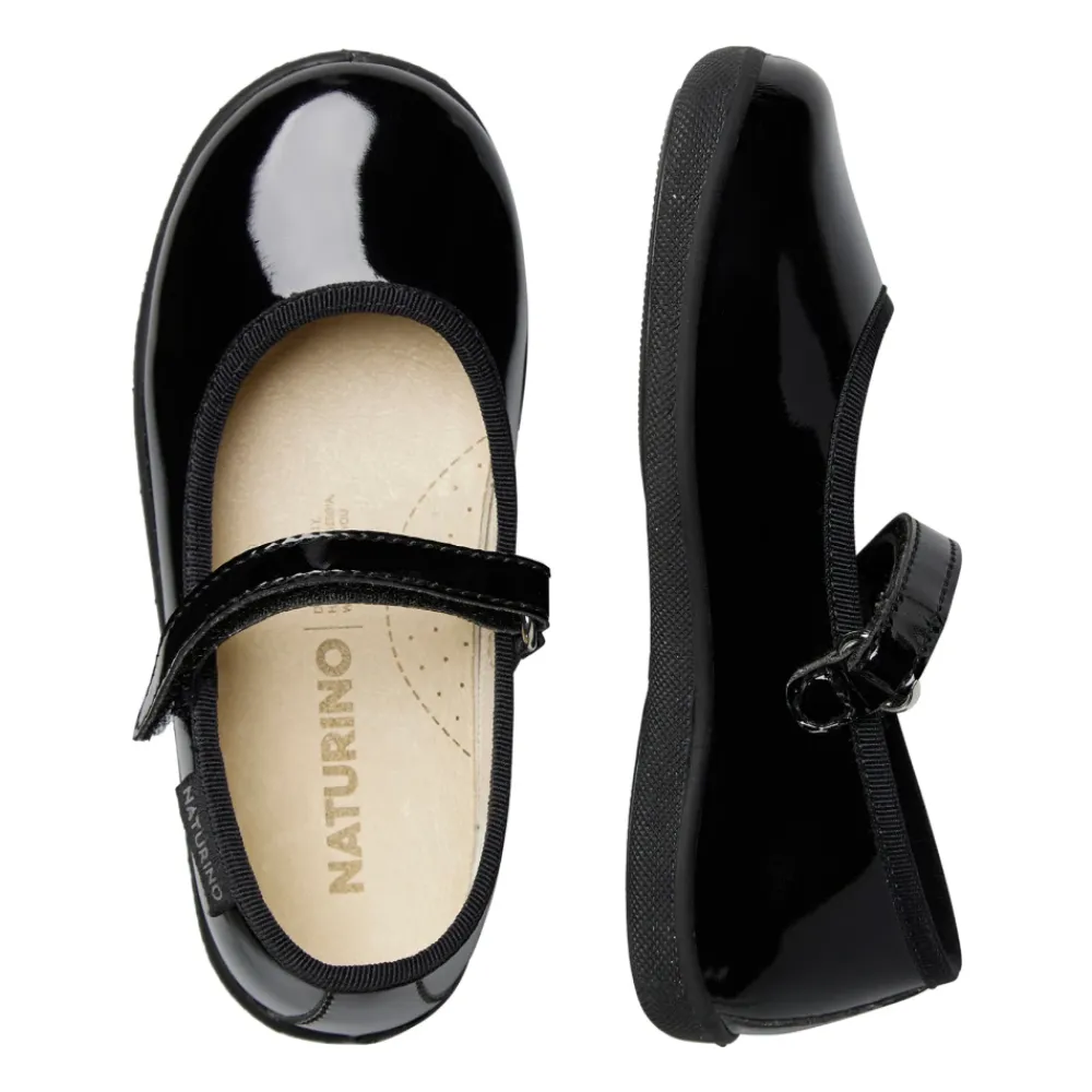 Ballerinasko^Naturino Patent leather Ballerinas PAVIA 2 Sort