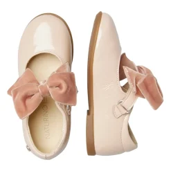 Ballerinasko^Naturino Patent Leather Ballerinas Sielle Pink