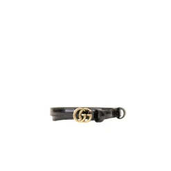 Bælter<Gucci Patent Leather Belt Sort