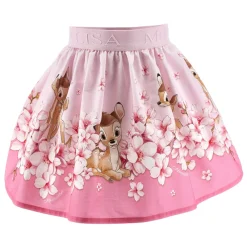 Kjoler & Nederdele<Monnalisa Peach Blossom Bambi Nederdel Pink