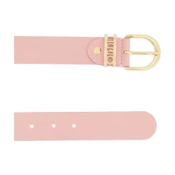 Bælter<Liu Jo Peach Faux Leather Bælte Pink