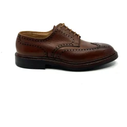 Business Sko<Crockett & Jones Pembroke Derby Brun