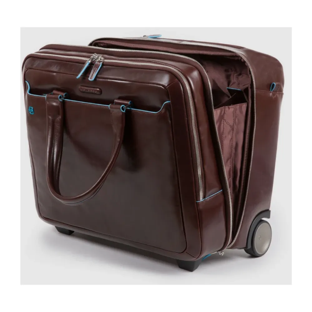 Kufferter<Piquadro Personalizzabile pilot bag 15,6 Brun