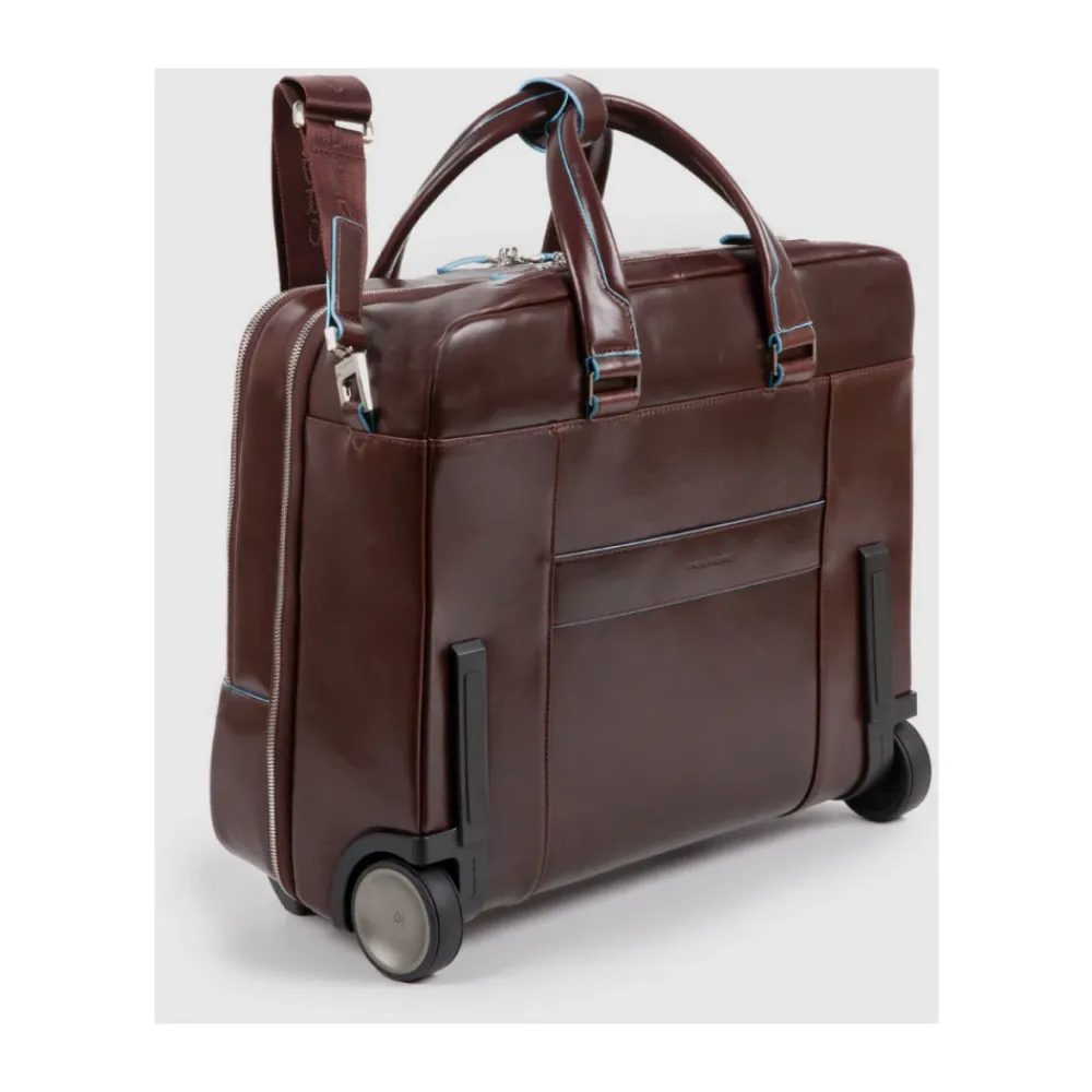 Kufferter<Piquadro Personalizzabile pilot bag 15,6 Brun