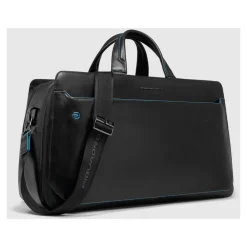 Rejsetasker<Piquadro Personlig weekendtaske til 14" laptop Sort