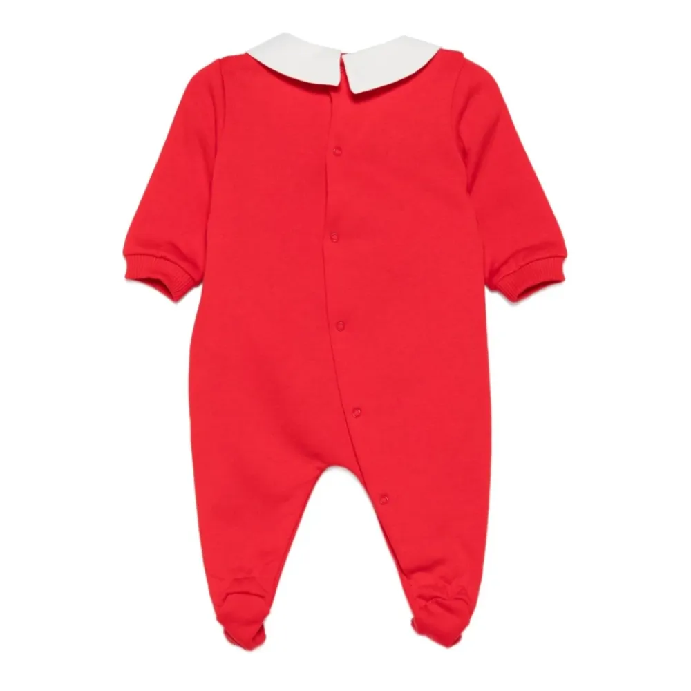 Bodystocking & Sæt<Moschino Peter Pan Collar Teddy Body Rød