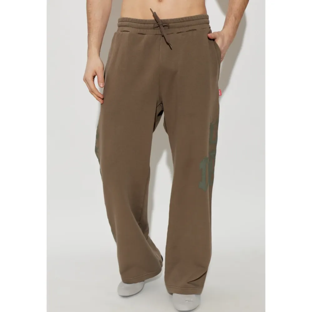 Bukser<Diesel P-GRO Sweatpants Brun