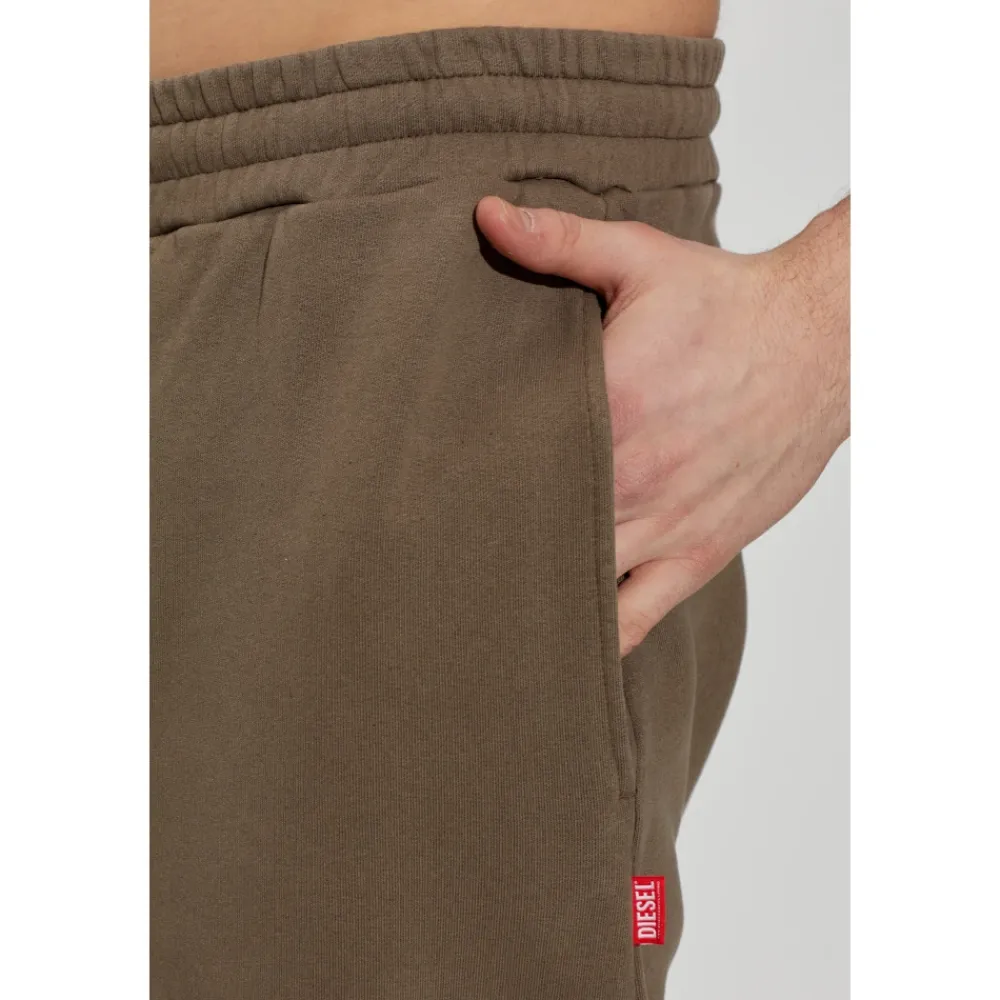 Bukser<Diesel P-GRO Sweatpants Brun