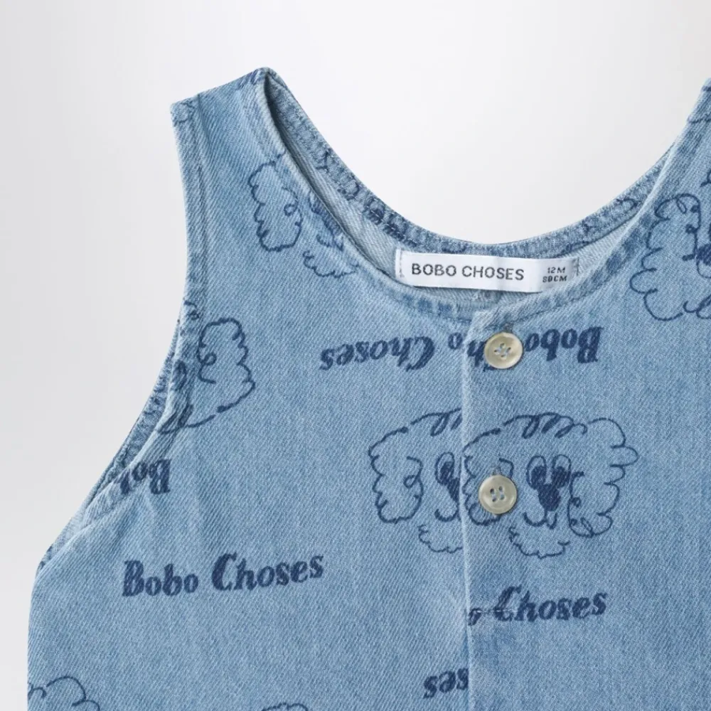 Bodystocking & Sæt^Bobo Choses Pickles the Dog All Over Playsuit Blå