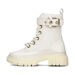 Støvler<Michael Kors Piger Blake Colby Snørestøvler Hvid