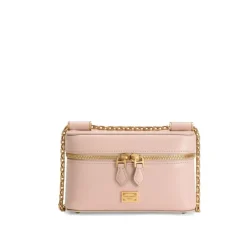 Toilettasker^Dolce & Gabbana Cube Kosmetisk Taske med Skulderrem Pink