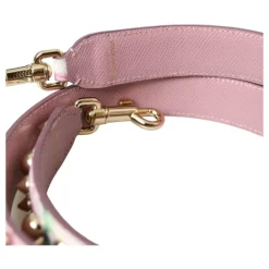 Tilbehør Til Tasker<Dolce & Gabbana Floral Skuldertaske Tilbehør Pink