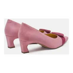 Pumps|Stiletter^FABIENNE CHAPOT Heart Buckle Læder Pumps Pink