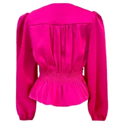 Bluser & Skjorter^Liberté Satin Twist Blouse Pink