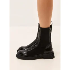 Chelsea Boots<Cesare Gaspari Platform Chelsea Boots Sort