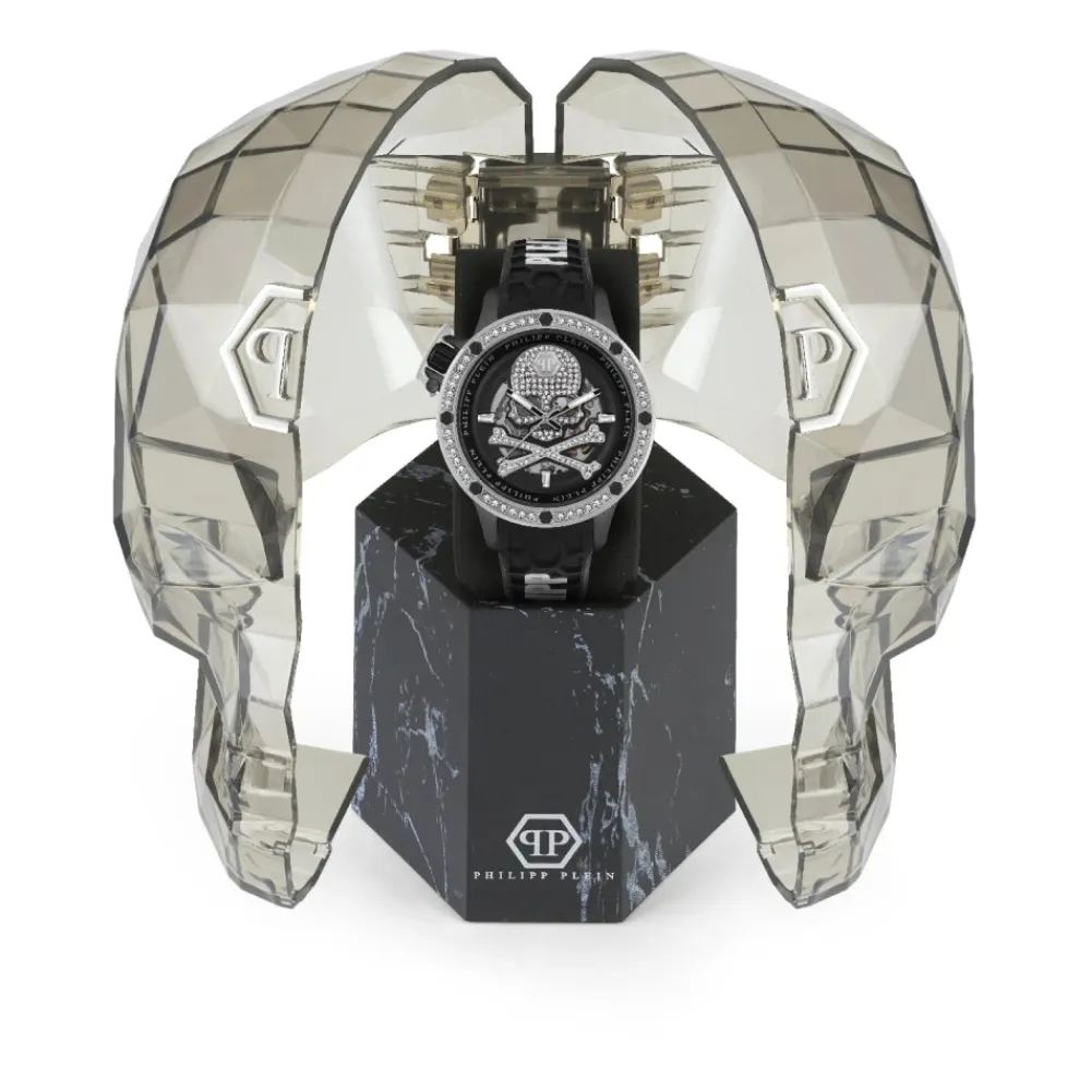Ure<Philipp Plein Plein Rich 46mm Ur Sort