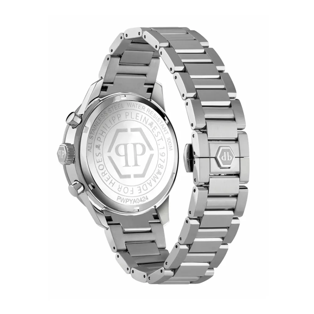 Ure^Philipp Plein Pleinmeter Chronograph PWPYA0424 Grå