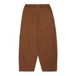 Underdele^Marni Plisserede bukser med broderet logo Brun