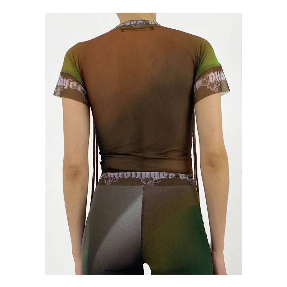 T-Shirts^OTTOLINGER Polyester Mesh T-Shirt Multifarvet