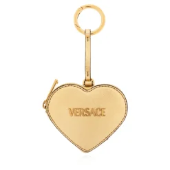 Tilbehør Til Tasker<Versace Pose med nøglering Gul