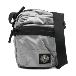 Tasker<Stone Island Pouch Bag Grå