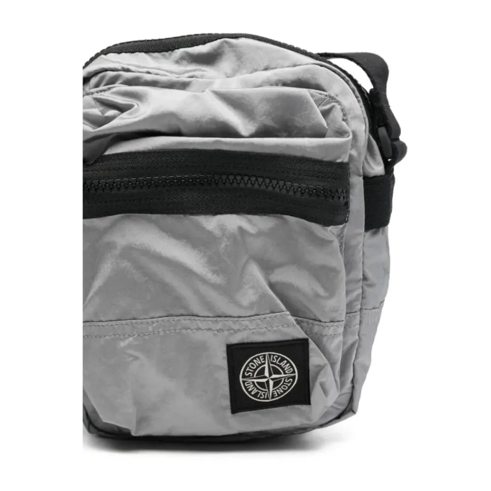 Tasker<Stone Island Pouch Bag Grå