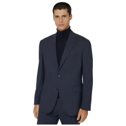 Jakkesæt<Boggi Milano Prince of Wales Check Suit Blå
