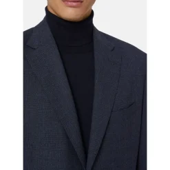 Jakkesæt<Boggi Milano Prince of Wales Check Suit Blå