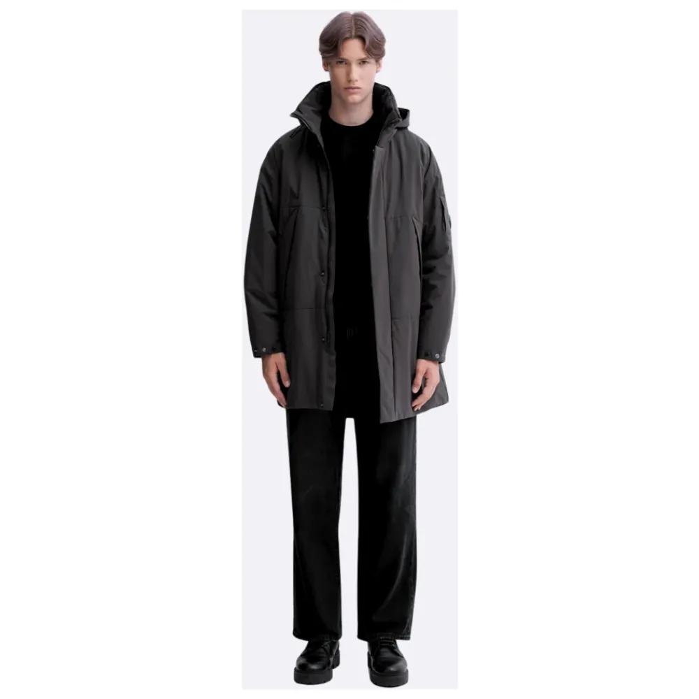 Frakker^C.P. Company Pro-Tek Hooded Padded Parka Sort