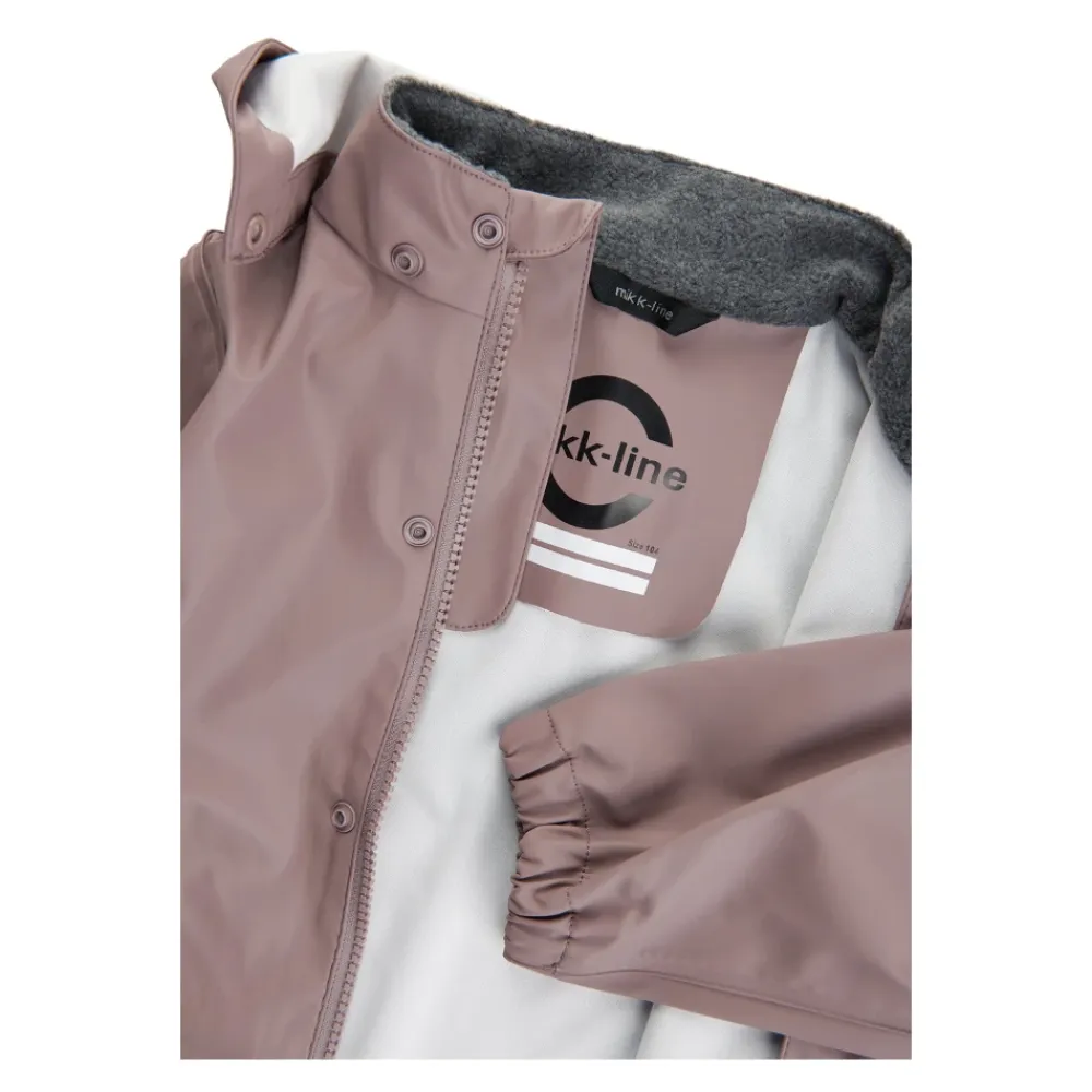 Overtøj<Mikk-Line PU Regnsæt - Adobe Rose Pink