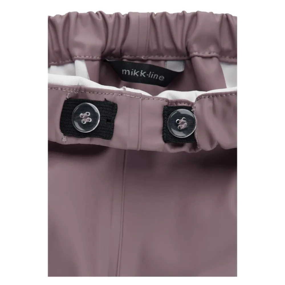 Overtøj<Mikk-Line PU Regnsæt - Twilight Mauve Lilla